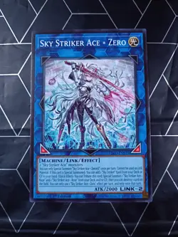 Near Mint Yugioh Sky Striker Ace = Zero - L26D-ENS34 - 1st Common NM/MINT - Image 2