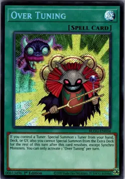 Yugioh! Over Tuning, BLGG-EN034, Secret Rare, 1st Edition - Image 1