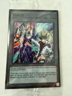 Yu-Gi-Oh! - Kite & Number 62: Galaxy-Eyes Token (SEALED) - Chaos Origins - Image 1