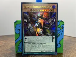 Yugioh! Nervedo the Shadebeast Power Patron BLZD-EN011 Ultra Rare 1st Ed - Image 2