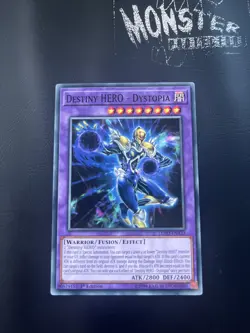 YUGIOH DESTINY HERO DYSTOPIA COMMON LEHD-ENA33 1ST EDITION - Image 1