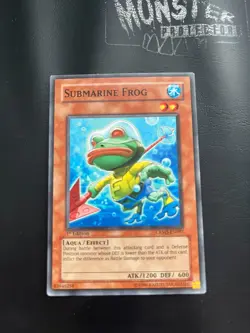 YUGIOH SUBMARINE FROG COMMON CRMS-EN087 1ST EDITION - Image 1