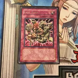 YuGiOh! DB2-EN206 Last Turn Unlimited Rare LP - Image 1