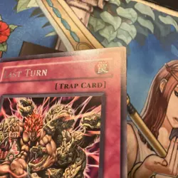 YuGiOh! DB2-EN206 Last Turn Unlimited Rare LP - Image 4