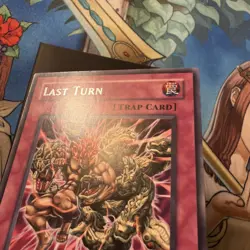 YuGiOh! DB2-EN206 Last Turn Unlimited Rare LP - Image 5