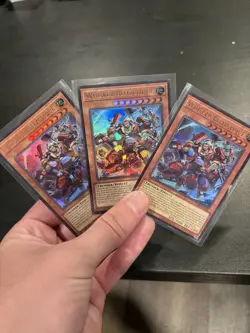 Yugioh Chaos Origins Whisker Blitzclique Playset (3x) CORI-EN010 - Image 1