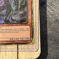 Yugioh Angmarl the Fiendish Monarch PGL3-EN001 Gold Secret Rare 1st Edition NM - Image 3