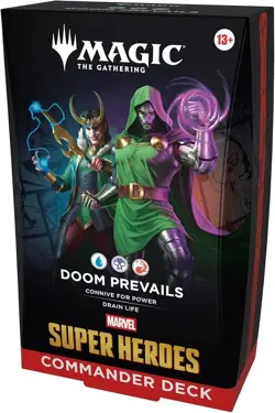 Marvel Super Heroes Commander Deck Doom Prevails - MTG - New - Image 1