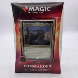 Magic The Gathering Commander Ruthless Regiment Jirina Kudro Sealed MTG Deck - Image 2