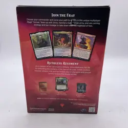 Magic The Gathering Commander Ruthless Regiment Jirina Kudro Sealed MTG Deck - Image 5