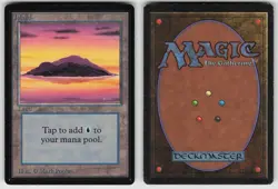 Island (A) Beta Edition Land MAGIC: THE GATHERING - Image 3