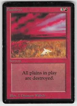 Flashfires Beta Edition Uncommon MAGIC: THE GATHERING - Image 1