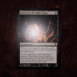 Quest for the Nihil Stone Magic: The Gathering Enchantment English Wizards - Image 1