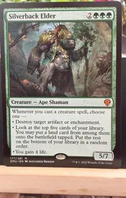 Silverback Elder Dominaria United #177 Mythic Rare NM MTG - Image 1