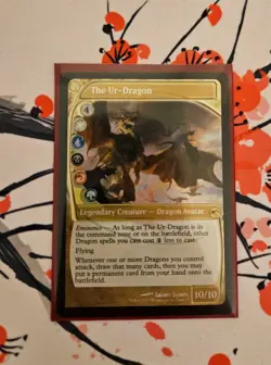 MTG The Ur-Dragon FOIL Future Sight/Time Shifted Version Secret Lair Drop - Image 1