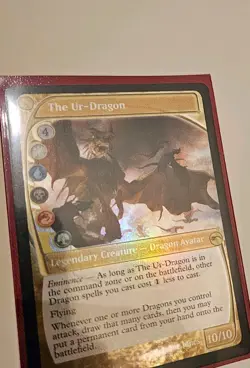MTG The Ur-Dragon FOIL Future Sight/Time Shifted Version Secret Lair Drop - Image 2
