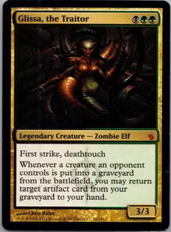 Oversize Cards #96 Glissa, the Traitor (Mirrodin Besieged) - Image 1