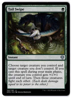 Tail Swipe NM* Dominaria United ENGLISH 182/281 mtg -UnltdCards - Image 1