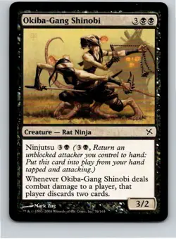 Magic the Gathering Okiba-Gang Shinobi Betrayers of Kamigawa MTG Free Shipping! - Image 1