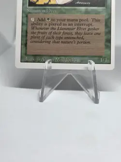 Magic The Gathering TCG Llanowar Elves x4 Revised Edition Vintage 1994 MTG WOTC - Image 4