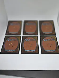 Magic The Gathering TCG Llanowar Elves x6 Revised Edition Vintage 1994 MTG WOTC - Image 2