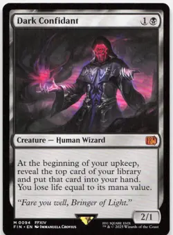 Dark Confidant 94 Near Mint FINAL FANTASY Mythic Magic: The Gathering - Image 1