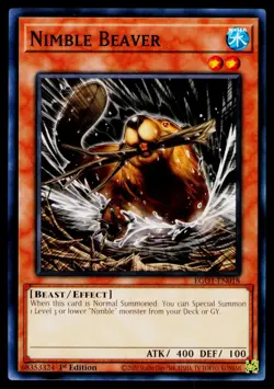 Egyptian God Deck: Obelisk the Tormentor #EGO1-EN018 Nimble Beaver - Image 1