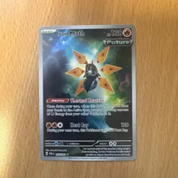 Iron Moth - 187/182 SV04: Paradox Rift - Pokemon Card - NM - Image 1