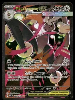 Pokemon Cards Mega Lopunny ex 128/094 Holo Phantasmal Flames NM *2 - Image 1