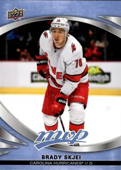 Brady Skjei #133 Carolina Hurricanes | 2023-24 Upper Deck MVP | NHL Trading Card - Image 1