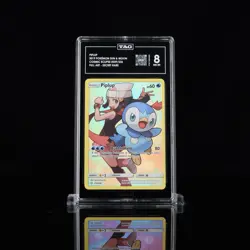 Pokemon TCG Piplup Holo Secret Rare Card Cosmic Eclipse 239/236 - Image 1
