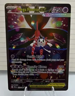 Mega Floette EX 117/086 CRIM Holo Rare HP 250 Pokemon TCG Pokemon Card - Image 1