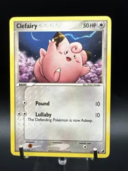 Clefairy 53/115 EX Unseen Forces Common Nintendo 2005 Pokemon Card - Image 3