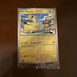 Pikachu 101 SV Scarlet & Violet Promo Card Regular Holo 70 HP English - Image 1