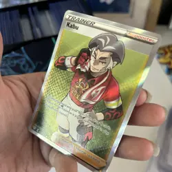 Pokemon - Kabu - 186/189 - SWSH Darkness Ablaze - Full Art Trainer Card - Image 5