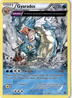 Gyarados - 21/98 (Cosmos Holo) 021/098 Miscellaneous Cards & Products MP - Image 1