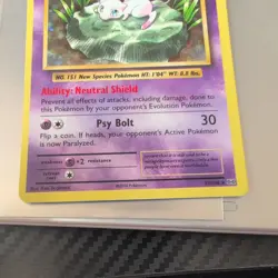 Evolutions 2016 Holo Rare Mew 53/108 XY LP+ English Pokemon Card TCG - Image 3