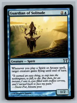 Magic MTG Champions of Kamigawa Guardian of Solitude #64/306 TCG CCG - Image 1