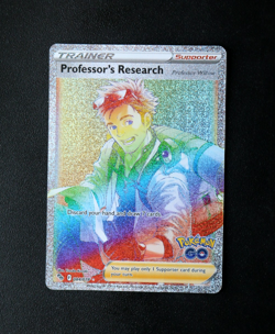 Pokemon Card - Professor's Research 084/078 - Pokemon GO - Secret Rare - LP ⭐ - Image 1