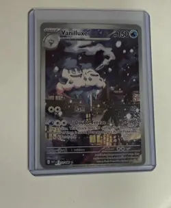 Pokemon TCG Vanilluxe Card 113/086 White Flare Illustration Rare - Image 1