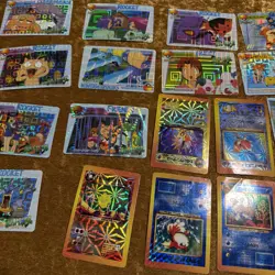 Vintage Japanese Pokemon Prism Holo Card Lot - Image 2