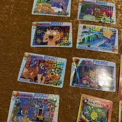 Vintage Japanese Pokemon Prism Holo Card Lot - Image 3
