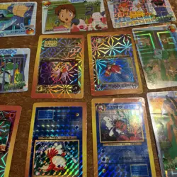 Vintage Japanese Pokemon Prism Holo Card Lot - Image 5