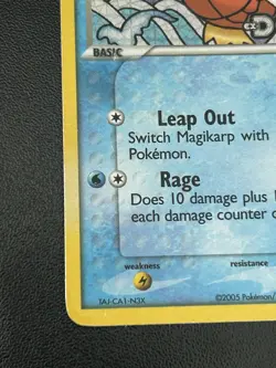 Magikarp 64/107 Reverse Holo Ex Deoxys Stamped 2005 - Pokemon TCG Card - Image 2
