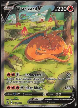 Charizard V - Promo SWSH: Sword & Shield Promo Cards SWSH260 NM EN - Image 1