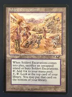 MTG Soldevi Excavations - LP - Alliances - Vintage Magic - Image 1