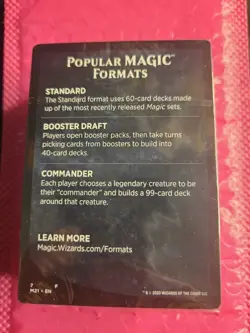Tricky Terrain Commander Deck: Deck Only Sealed Modern Horizons 3 - Image 3