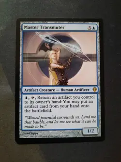 Magic the Gathering MTG - 1 x Master Transmuter - Archenemy - EX/NM - Image 1
