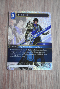 Carte Final fantasy Trading card game - Square Enix : AYMERIC - 6-106 H - Image 1