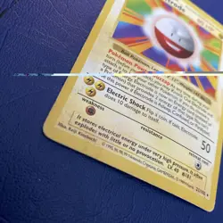 Pokemon Electrode Base Set Shadowless Card #21/102 HP - Image 3